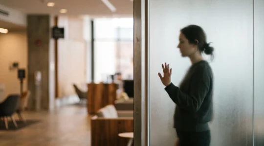Silhouette d'une personne protégée par un voile de lumière symbolisant la protection de la vie privée
